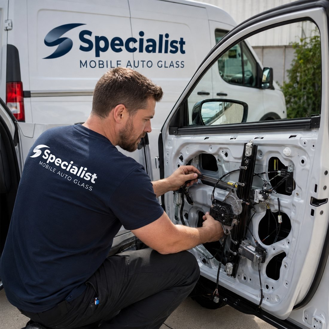 Window Regulator Repair by Specialist Mobile Auto Glass technician in Surprise, AZ